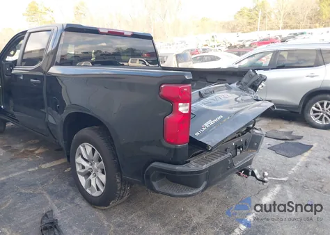 2025 Chevrolet Silverado 1500 2Wd Short Bed Custom from USA, damaged, VIN 1GCPABEK7SZ255616